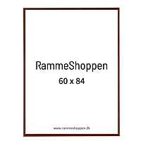 Kupfer Aluminiumrahmen, glänzend, schmal, 60 x 84 cm (A1) – Typ 9022 