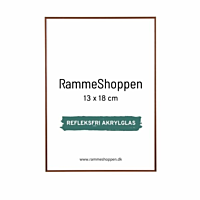Reflexfreier Kupfer Aluminiumrahmen, glänzend, schmal, 10 x 15 cm – Typ 9022