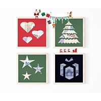 Geldgeschenkrahmen, Weihnachten, Auswahl