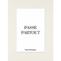 naturhvid passepartout i specialmål