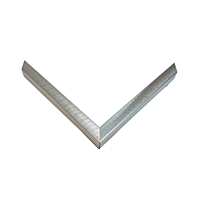 Rahmenleiste in Holz, Silber mit Muster - Typ 7160-02