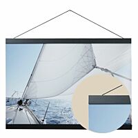 Plakataufhänger - Schwarzer Holz - 110cm