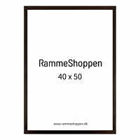 Holzrahmen, Braun, schmal, 40 x 50 cm - Typ 830