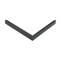 Rahmenleiste in Aluminium, Schwarz-Matt - Typ 911-300