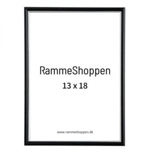 edel versilbert Lederoptik dunkelblau SALE Fotorahmen Bert für Foto 13 x 18 cm 